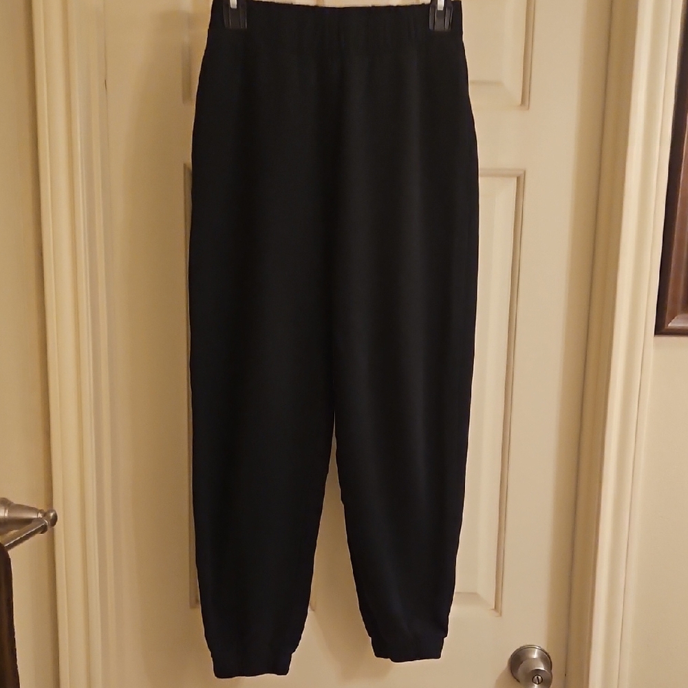 Hollister Black Adjustable-Rise Joggers